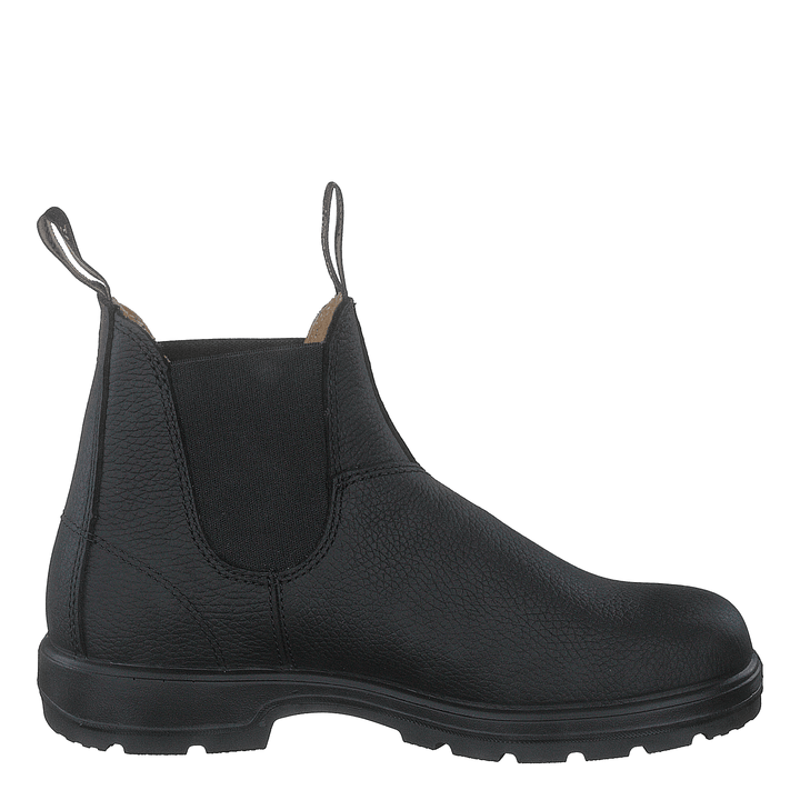 1447 Leather Boot Black Pebble