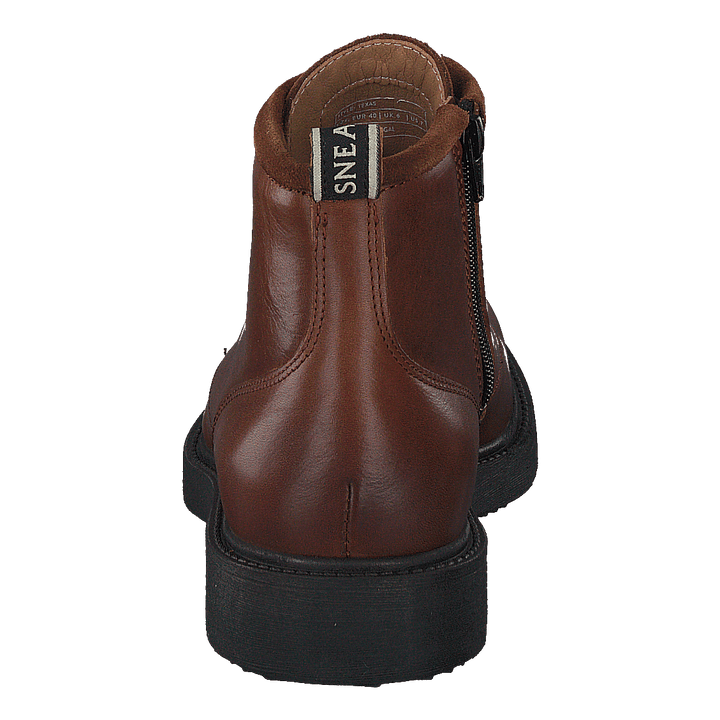 Texas Leather Shoe Cognac
