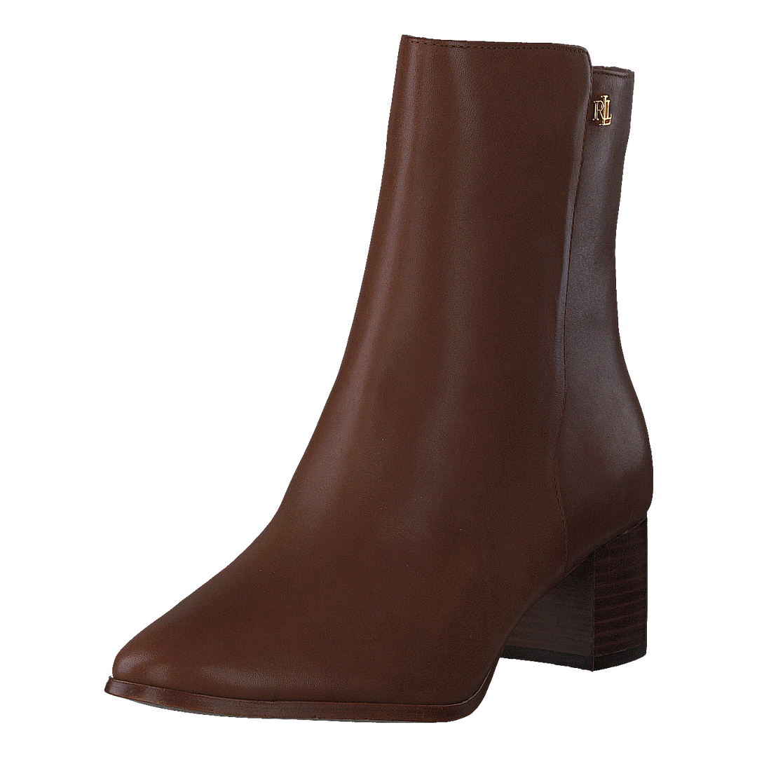 Wendey-boots-bootie Deep Saddle Tan