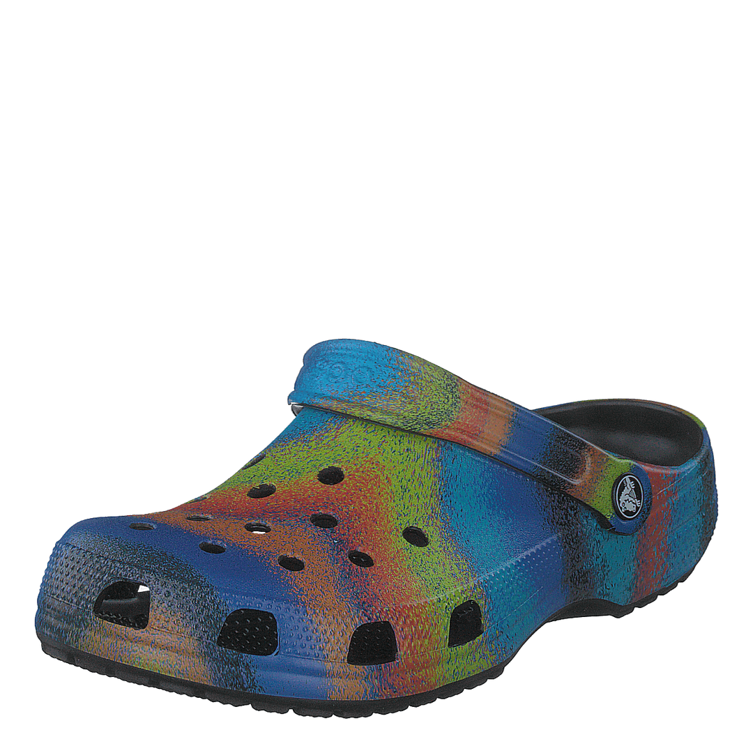 Classic Spray Dye Clog Black/multi