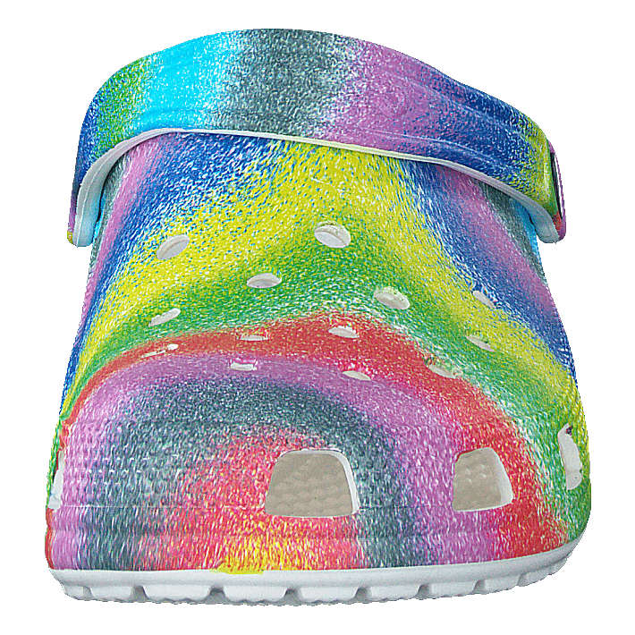 Classic Spray Dye Clog White/multi