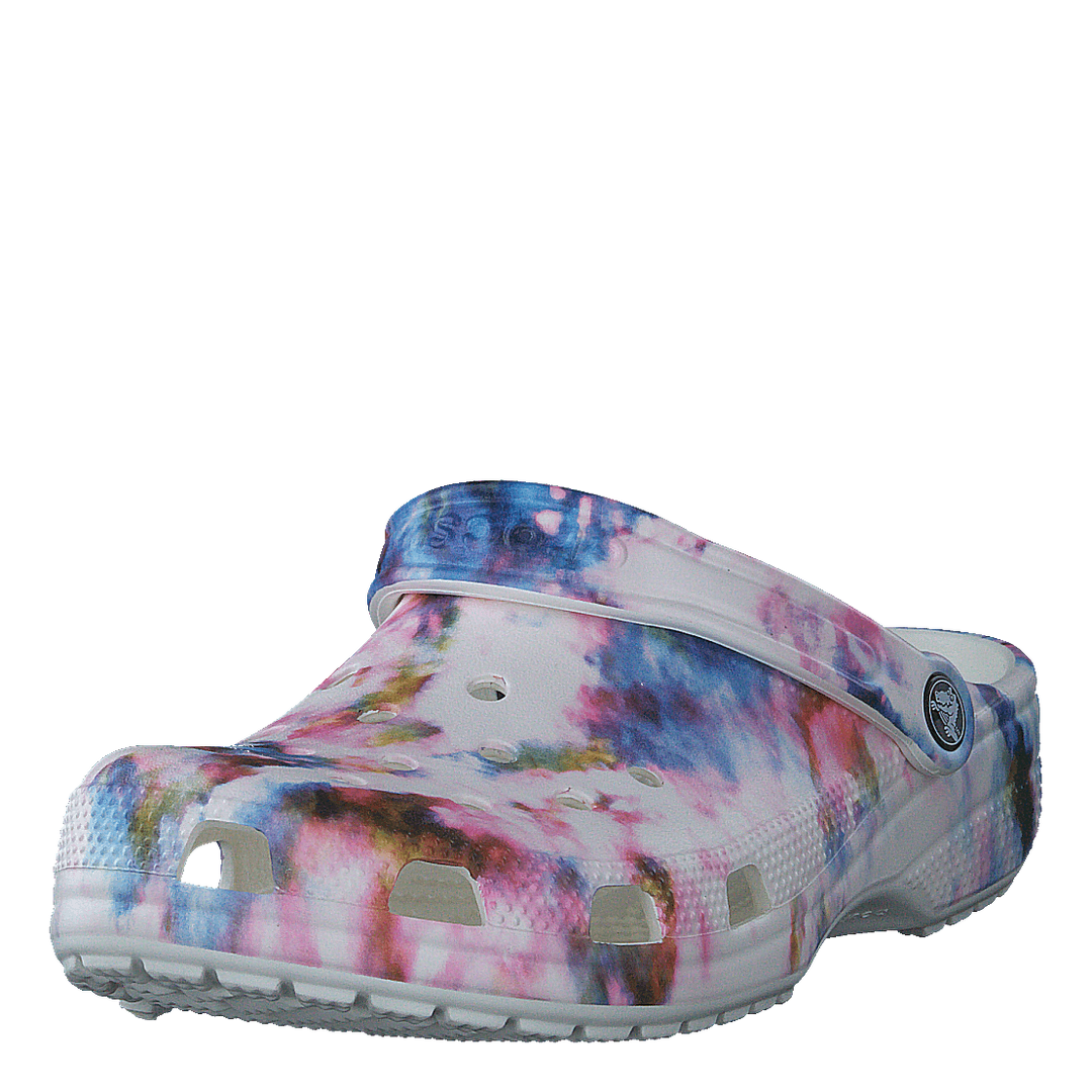 Classic Tie Dye Graphic Clog Garnet/multi