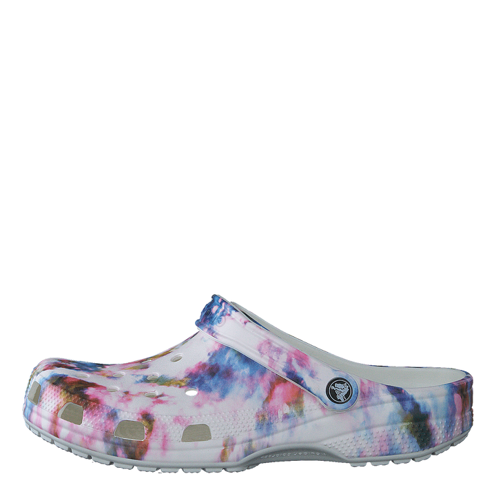 Classic Tie Dye Graphic Clog Garnet/multi