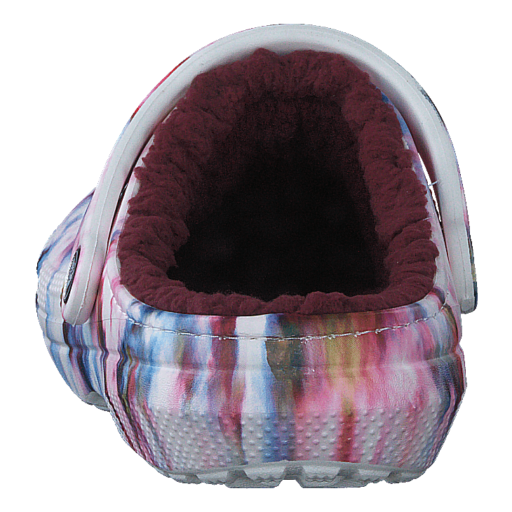 Classic Lined Tie Dye Clog Garnet/multi