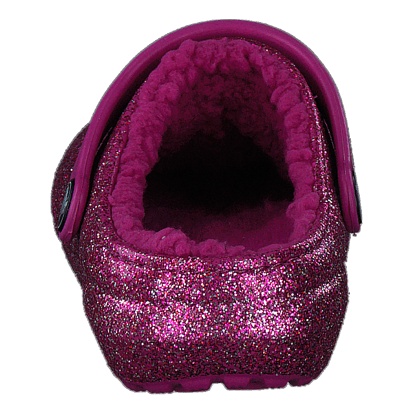 Classic Lined Glitter Clog T Fuchsia Fun/multi