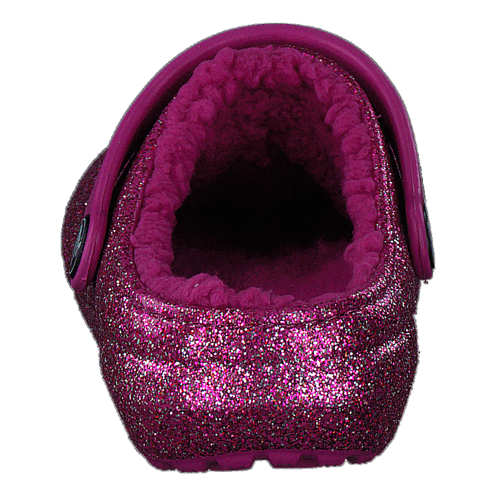 Classic Lined Glitter Clog T Fuchsia Fun/multi