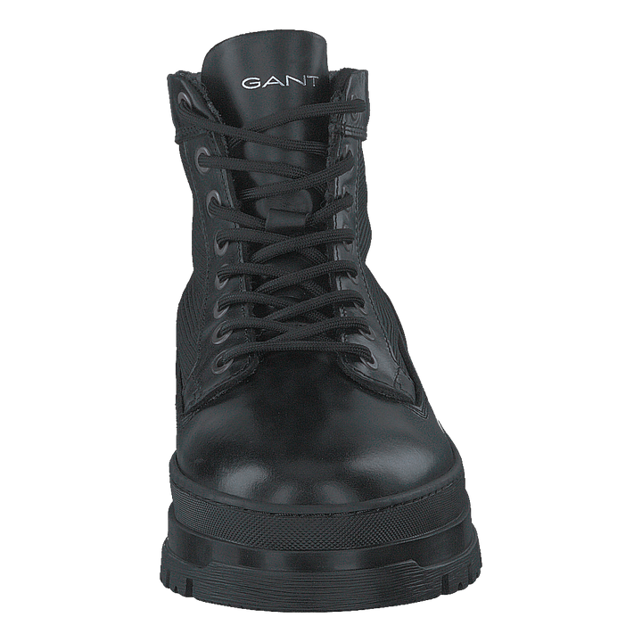 St Grip Mid Lace Boot Black