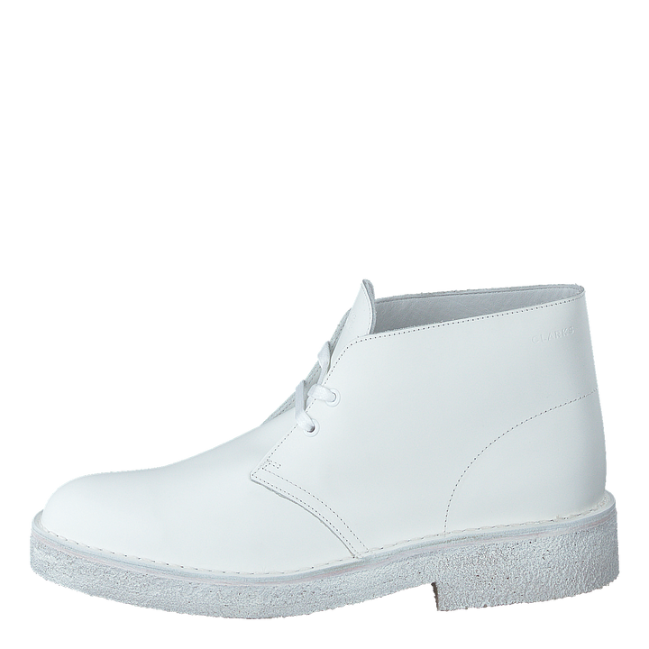 Desert Boot221 White Leather