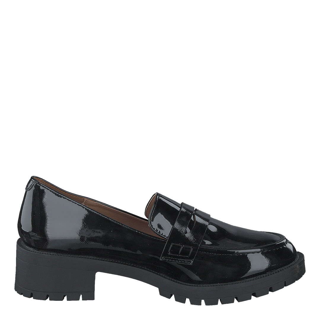 Biapearl Simple Penny Loafer P Black