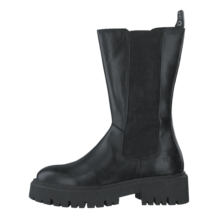 Biagarbi High Chelsea Boot Cru Black