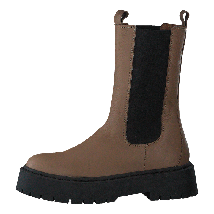 Biadeb Long Boot Taupe