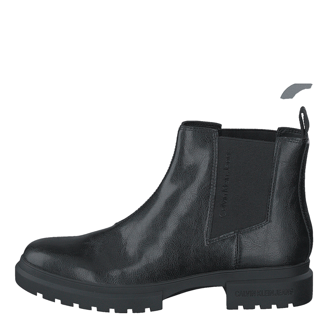 Cleated Chelsea Boot Black