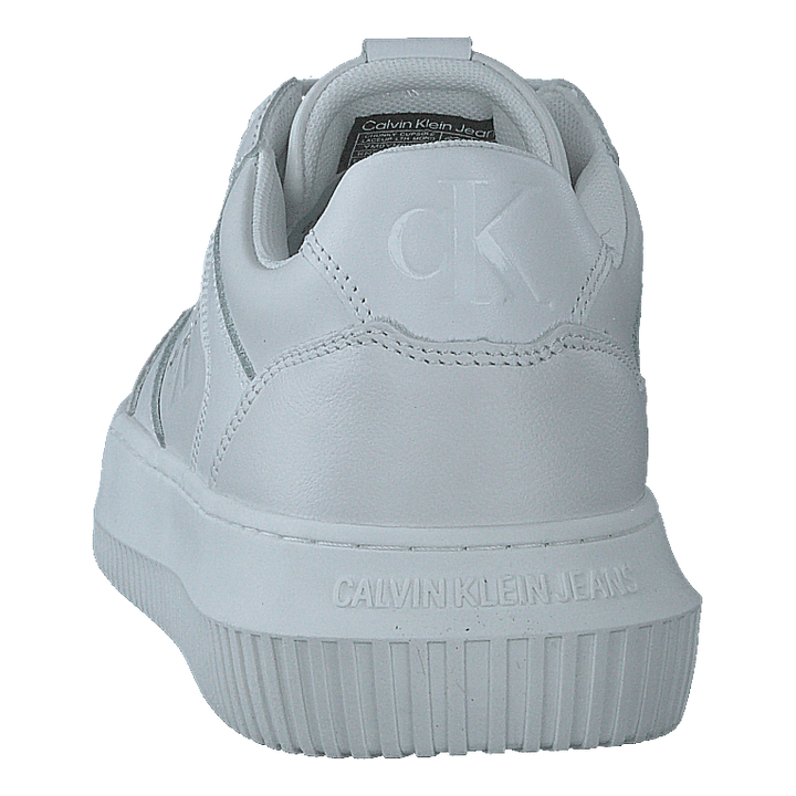 Chunky Cupsole Laceup Lth White