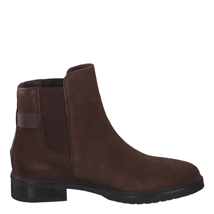 Th Suede Flat Boot Choclate