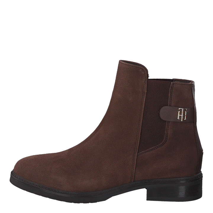 Th Suede Flat Boot Choclate