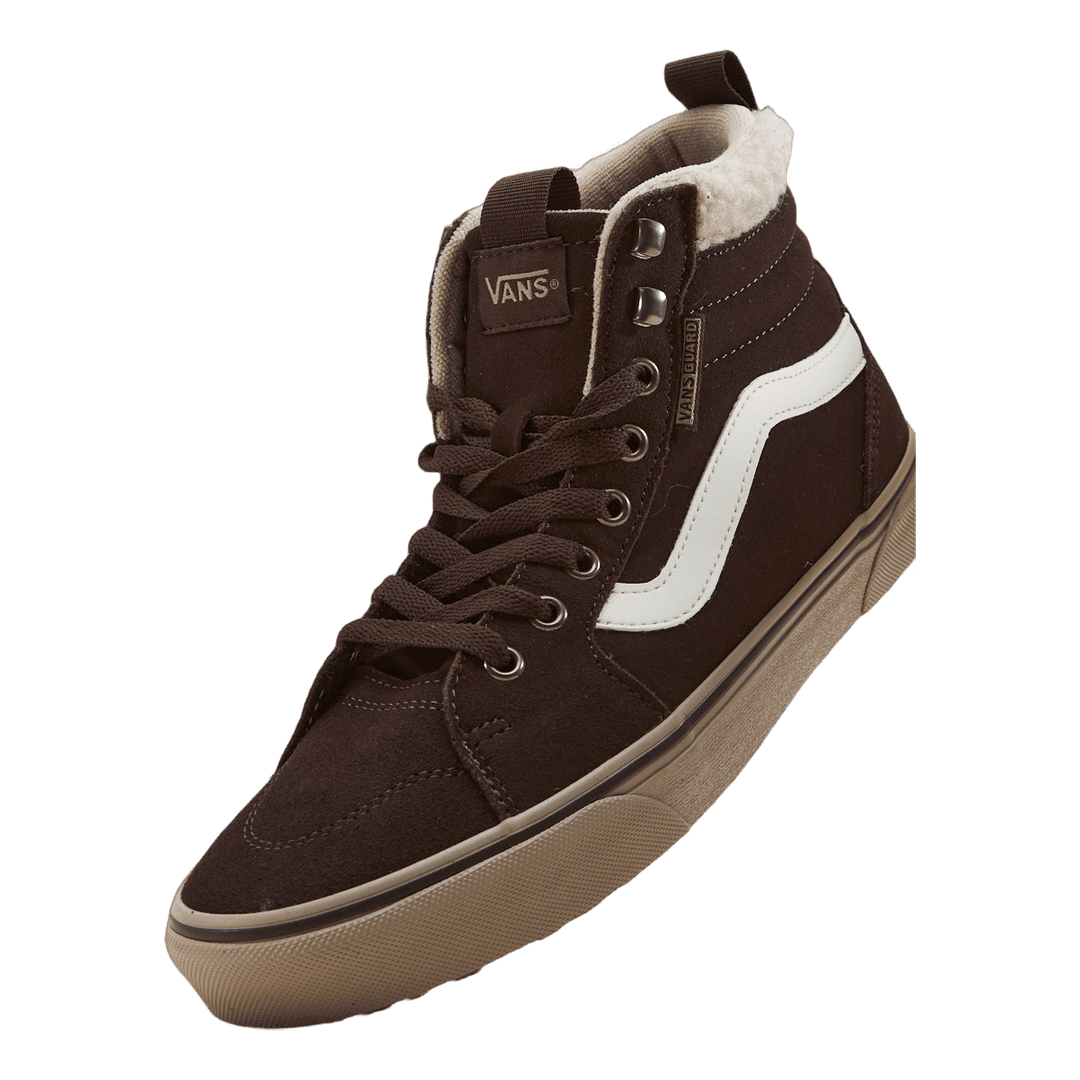 Brown sherpa vans sales
