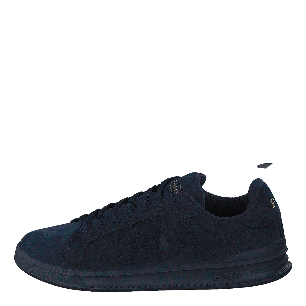 Polo Ralph Lauren Heritage Court II Suede Sneaker Hunter Navy