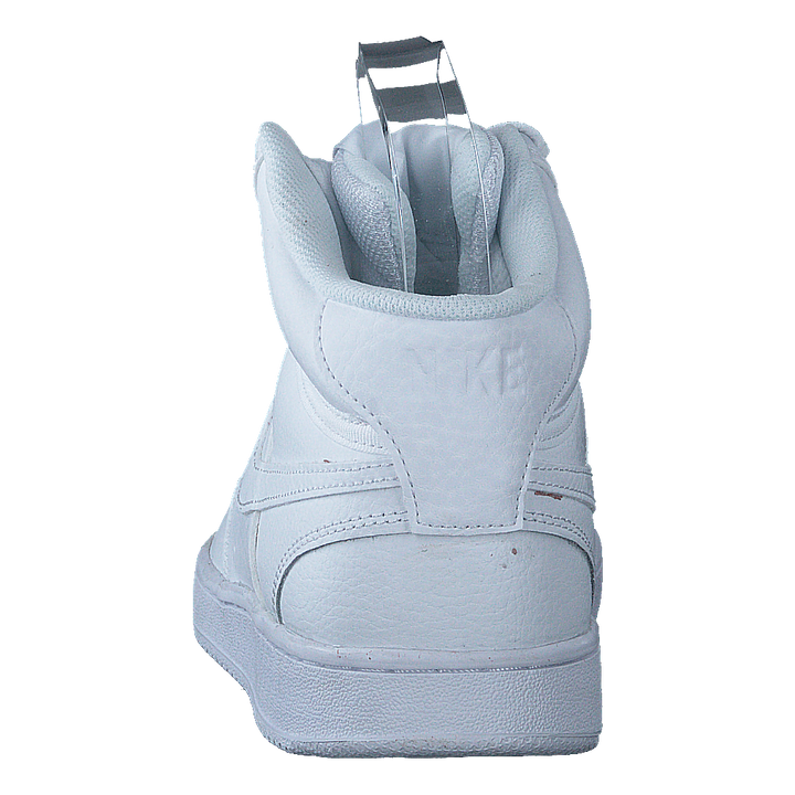 NikeCourt Vision Mid Women's Shoes WHITE/WHITE-WHITE