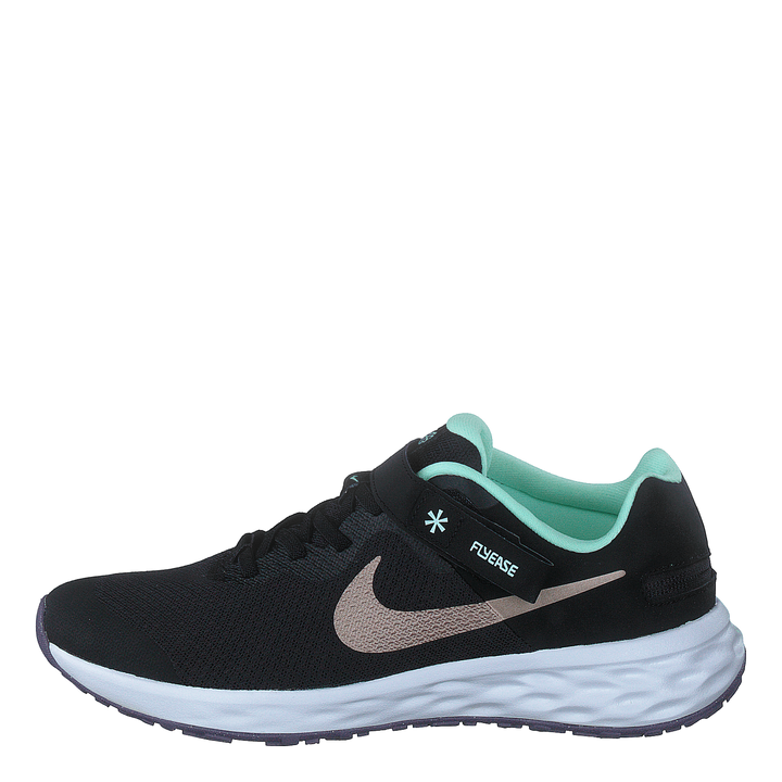 Nike Revolution 6 Flyease Black/mint Foam/canyon Purple/
