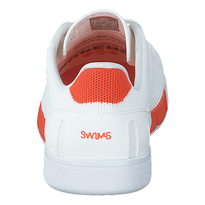Breeze Tennis Knit White/swims Orange